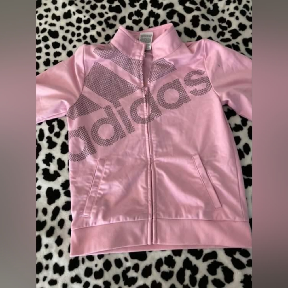 Pink Adidas jacket